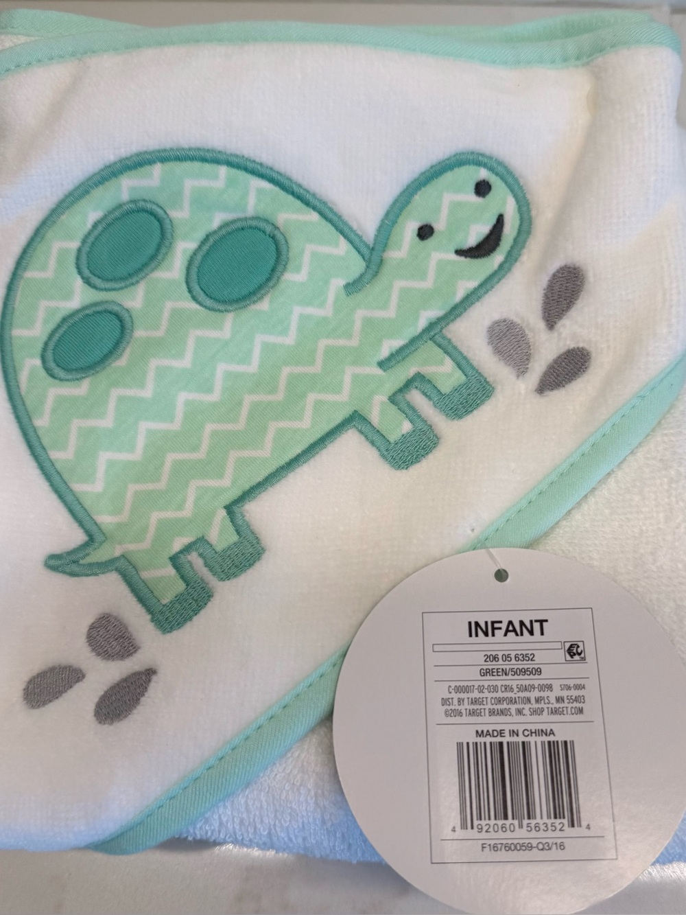 NWT Circo Turtle Hooded Bath Towel & Washcloth Bundle Baby - Picture 3 of 4